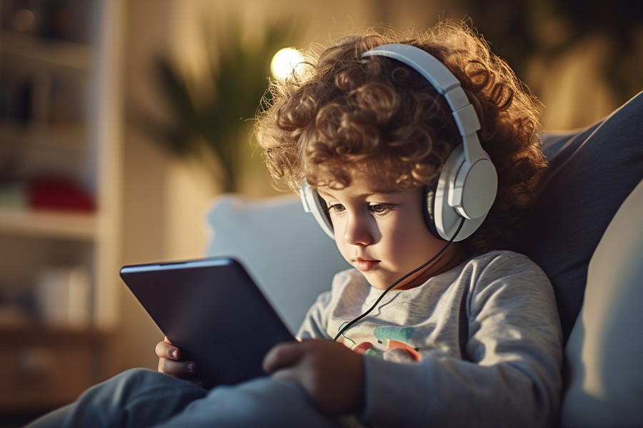 Child reading online books