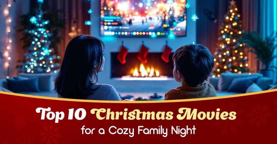 Top 10 Christmas Movies for a Cozy Family Night 