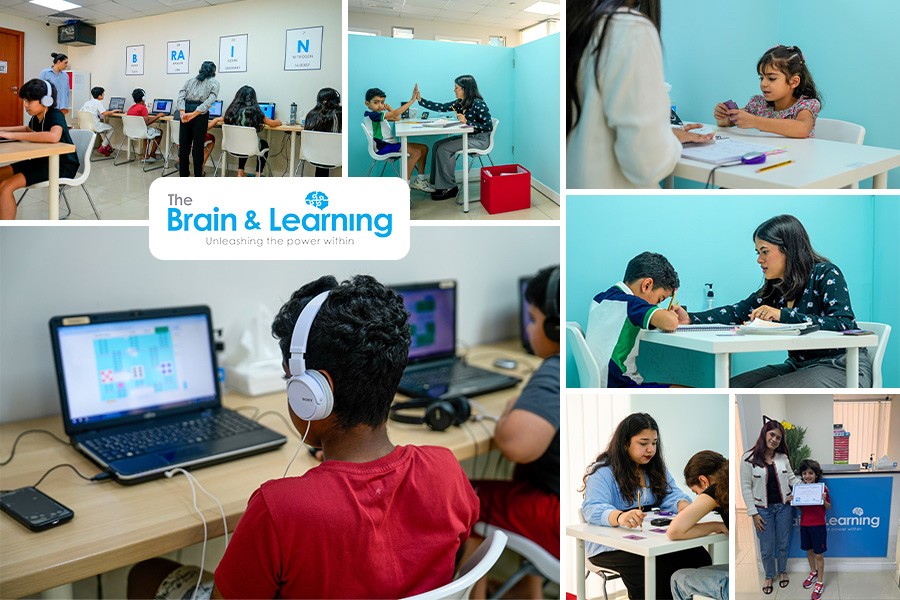 Brain and learning center in Dubai, promoting top math classes for 2025 students