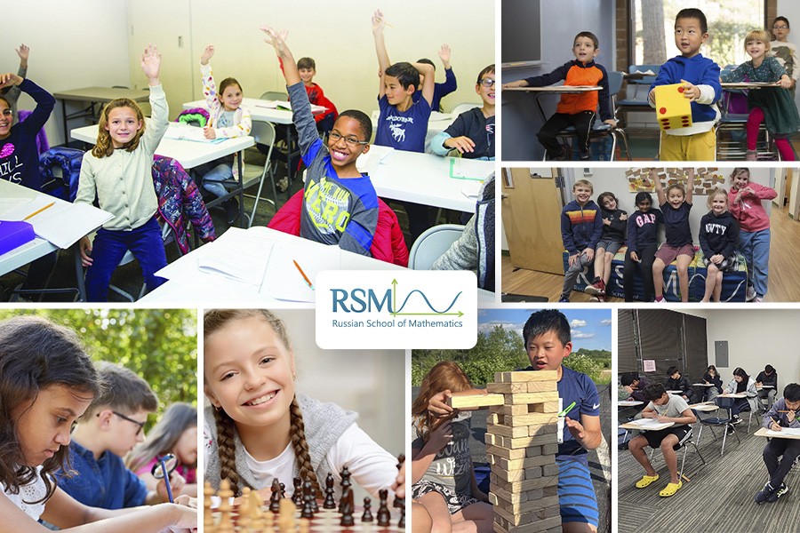 A vibrant collage featuring children playing chess, showcasing the fun and educational aspects of Top Math Classes in Dubai