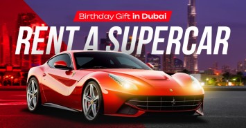 Birthday Gift in Dubai: Rent a Supercar