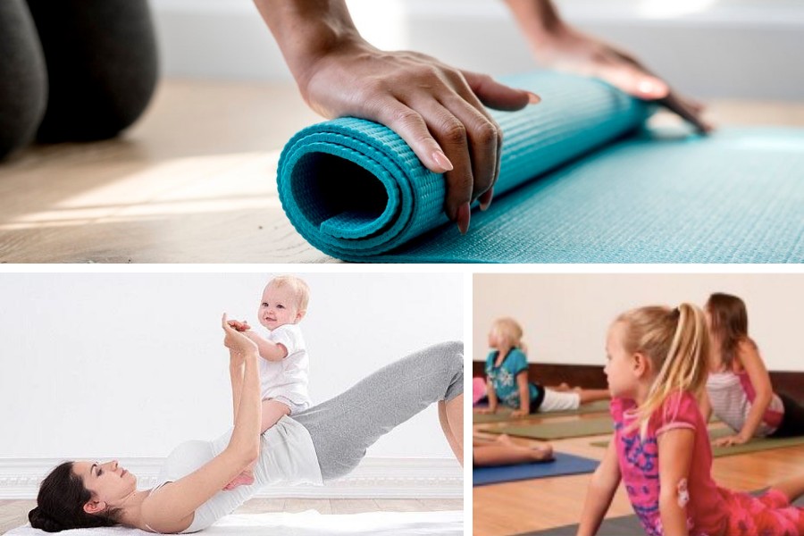 yoga with kids