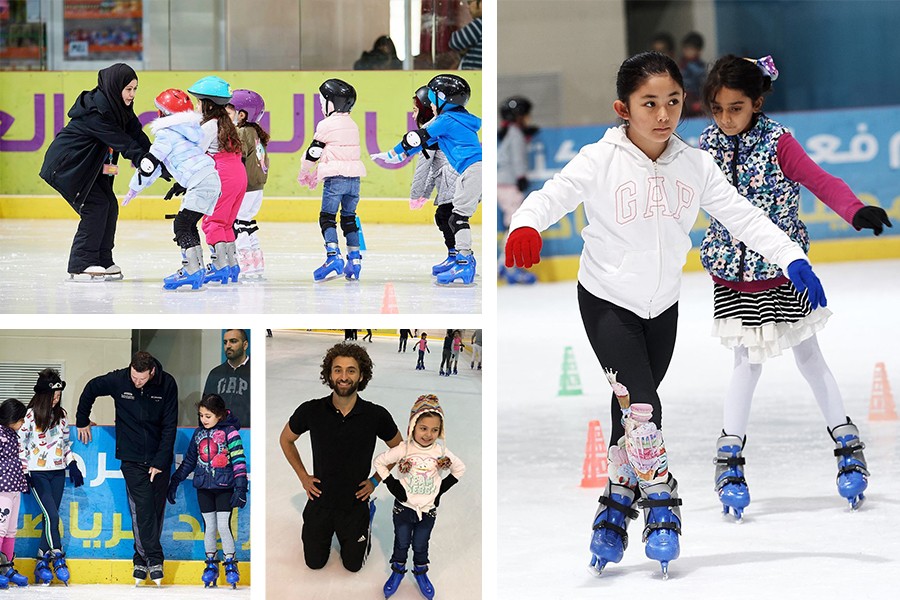 Ice Skating Camp Zayed Sports City